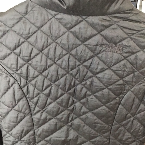 Black Primaloft The North Face Long Full Zip Jacket Small - Picture 7 of 7